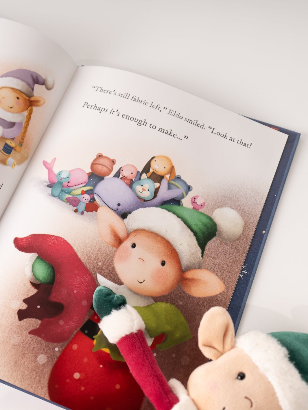 Eldo Elf and the Patchwork Bashful Bunny Book