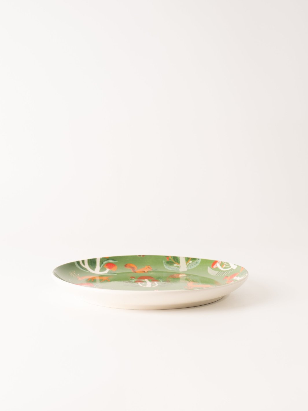 Mushroom and Animal Woodland Plate