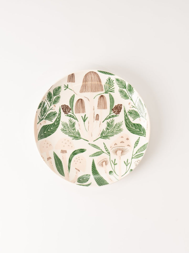 Mushroom Woodland Plate