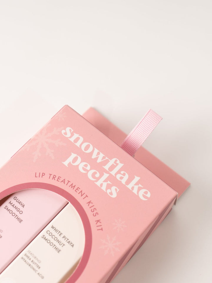 Snowflake Pecks Lip Treatment Kiss Kit