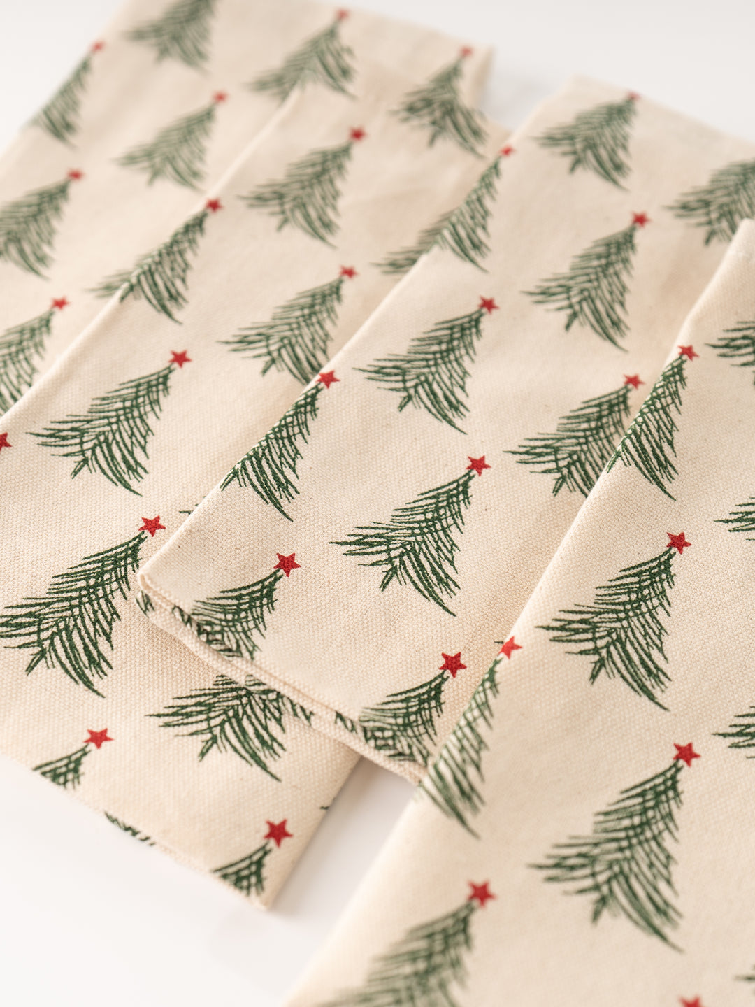 Christmas Tree Cotton Napkin Set