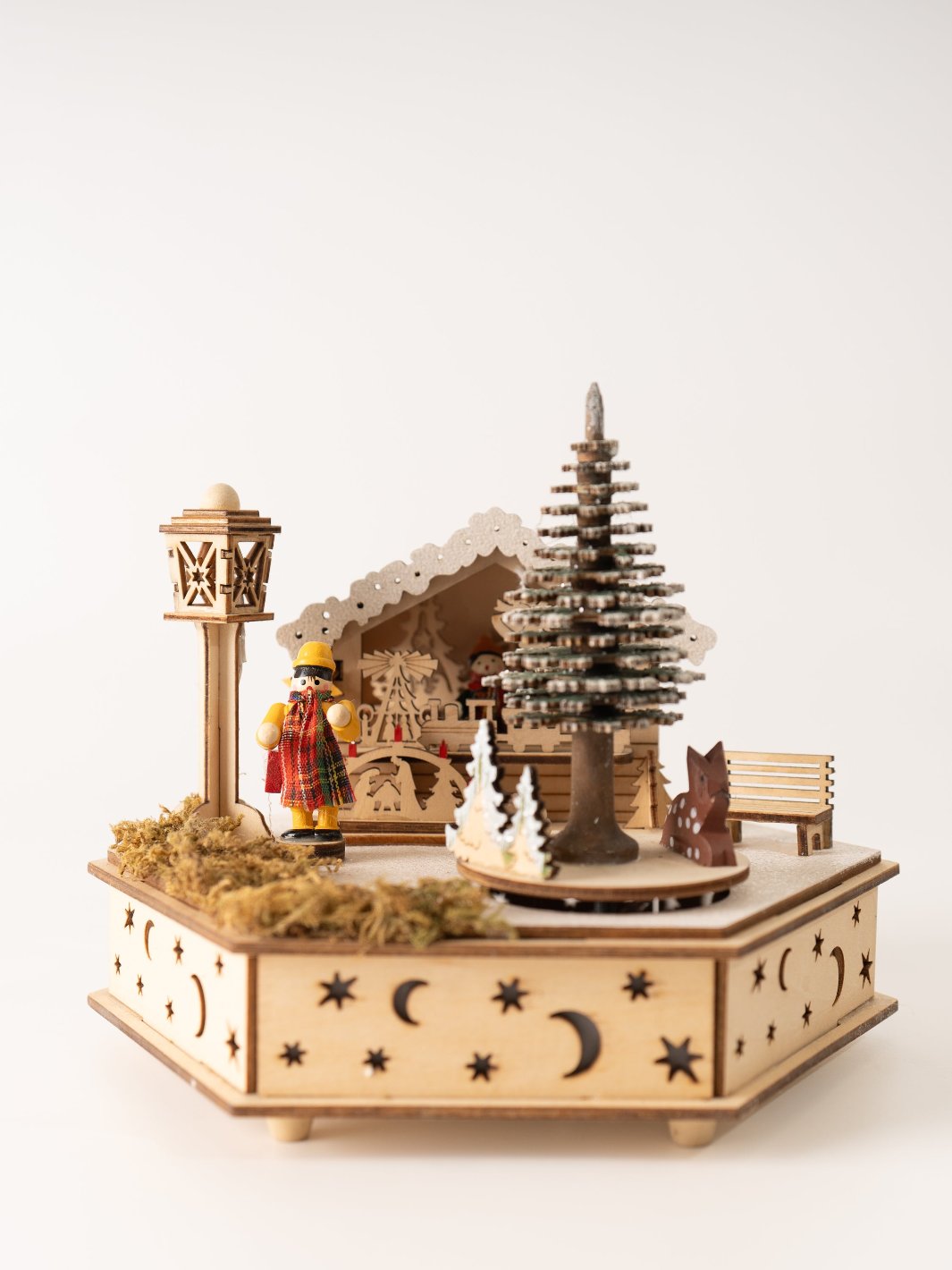 Christmas Village Music Box