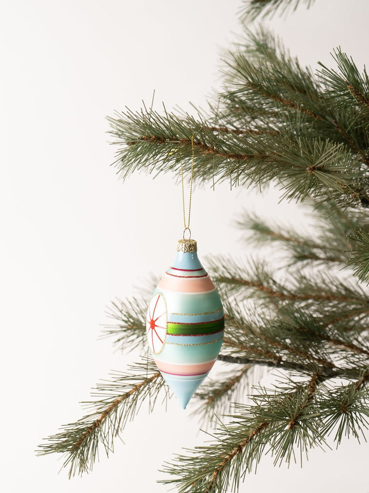 Teardrop Glass Ornament