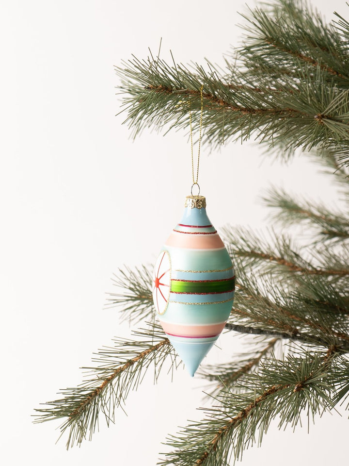 Teardrop Glass Ornament