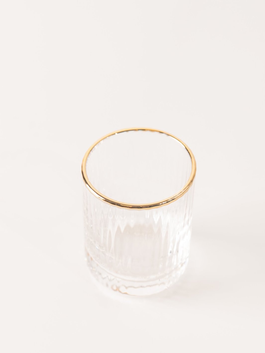 Gold Rimmed Shot Glass