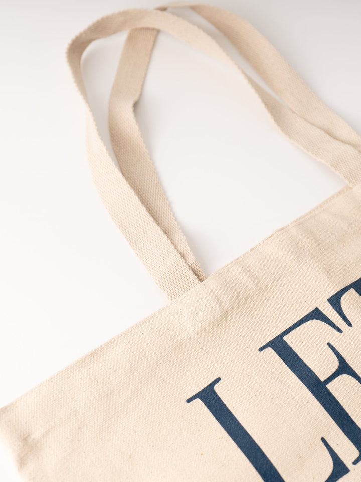 Let's Apres Canvas Tote