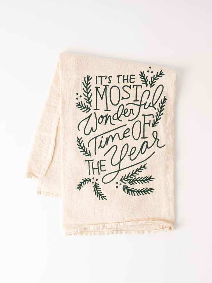 Most Wonderful Time of the Year Dishtowel