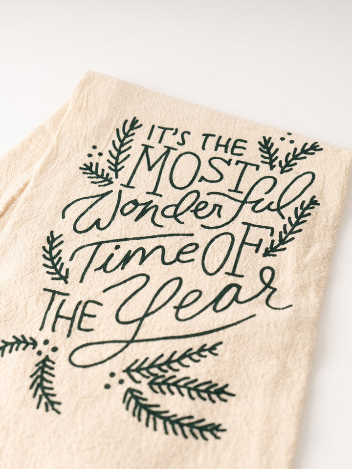 Most Wonderful Time of the Year Dishtowel