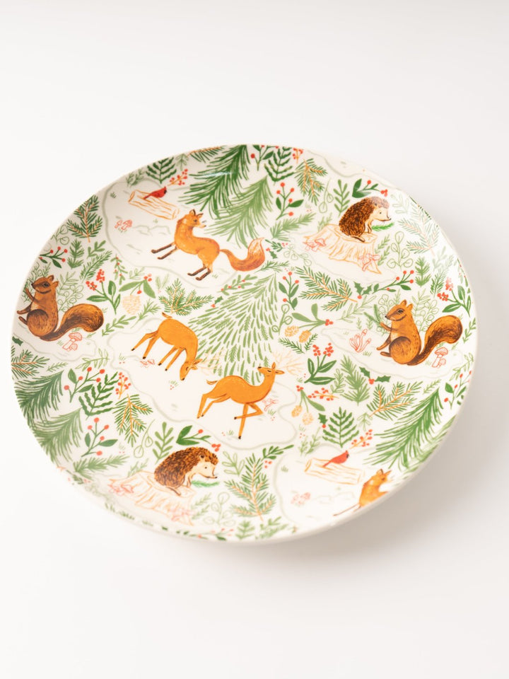 Woodland Creatures Plate