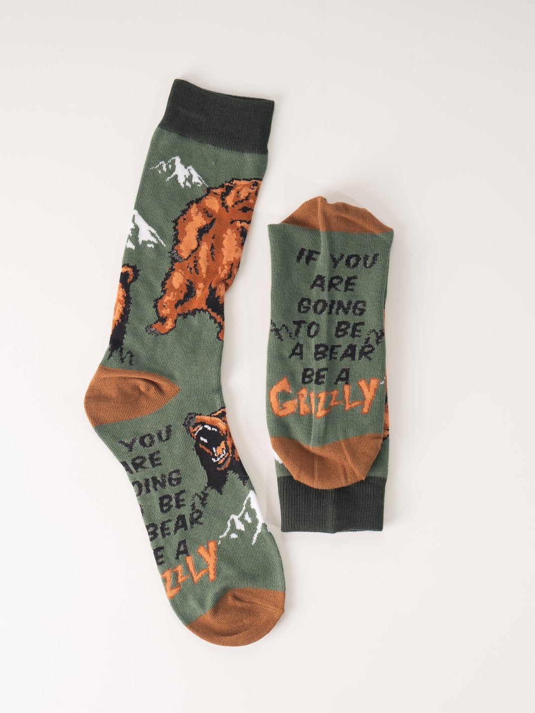 Men's Be A Grizzly Socks