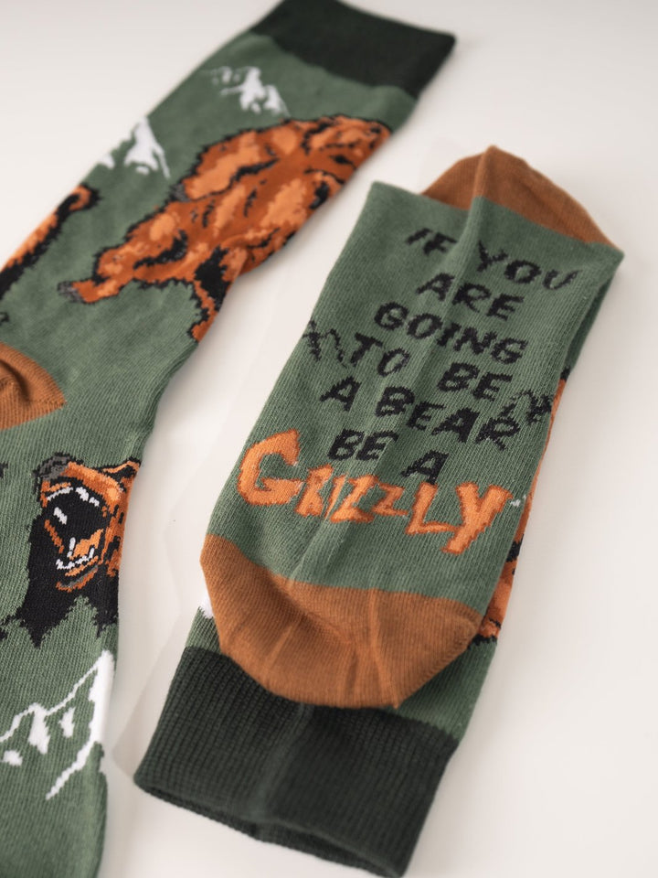 Men's Be A Grizzly Socks