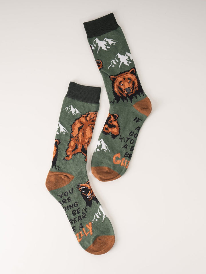 Men's Be A Grizzly Socks