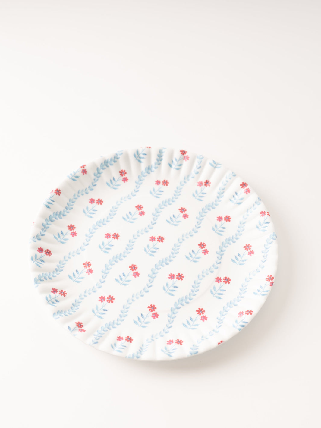 Americana Blue Vine Plate
