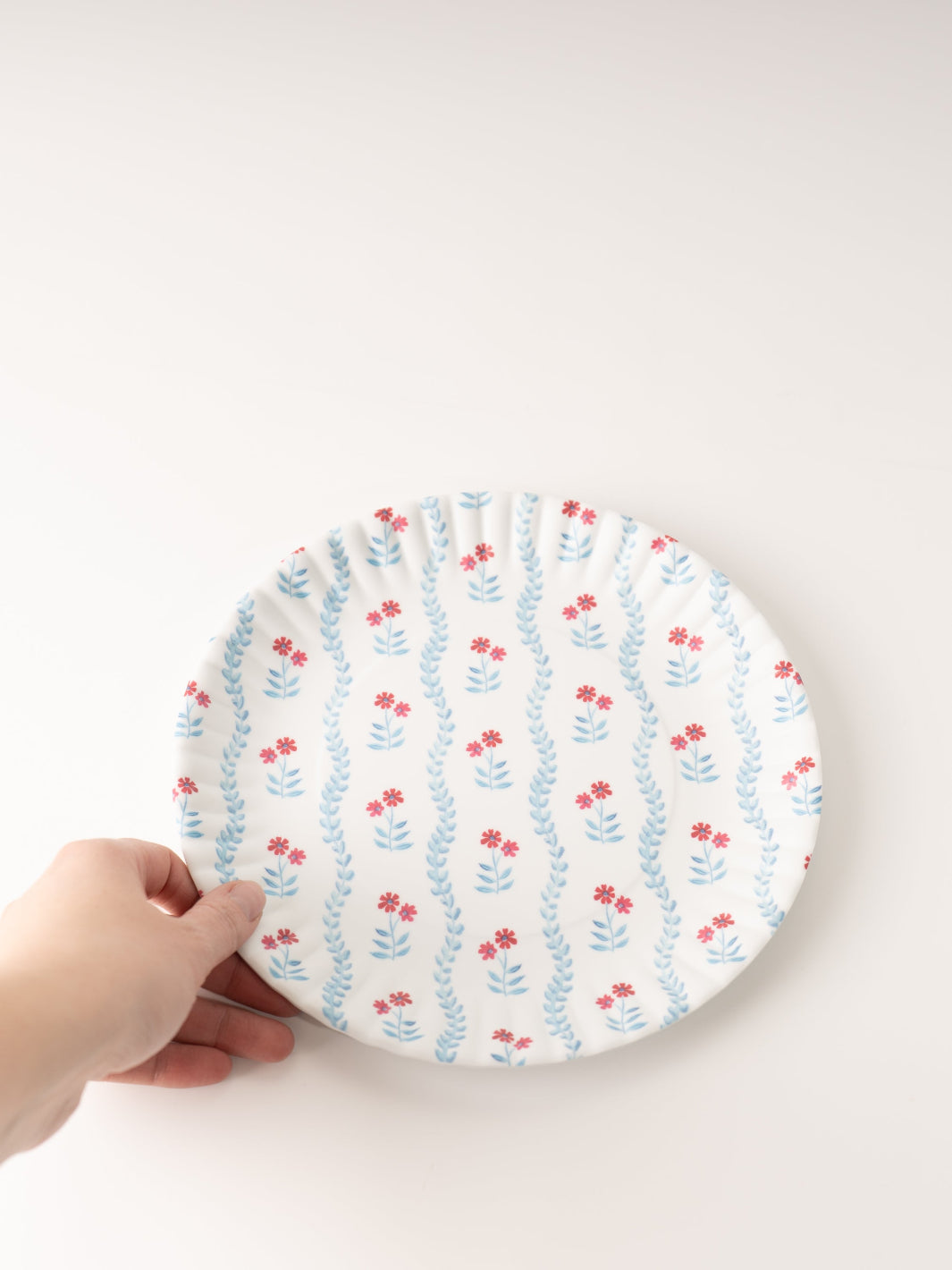 Americana Blue Vine Plate