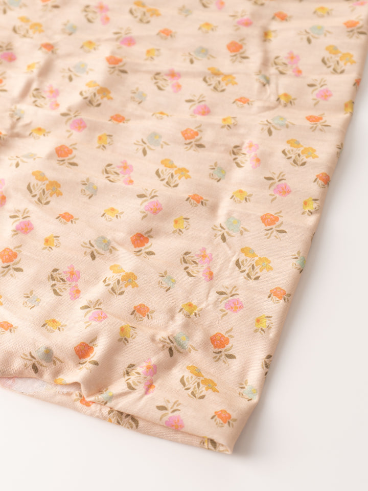 Dusty Floral Pastel Boho Bandeau