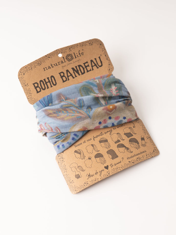 Mandala Folk Garden Boho Bandeau