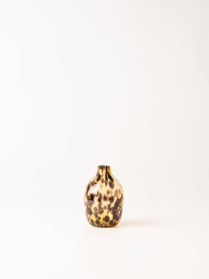 Tall Tortoise Glass Vase