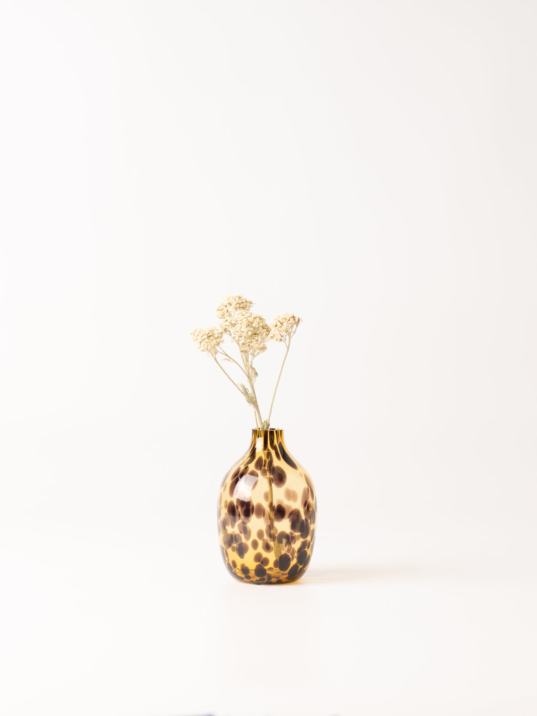 Tall Tortoise Glass Vase