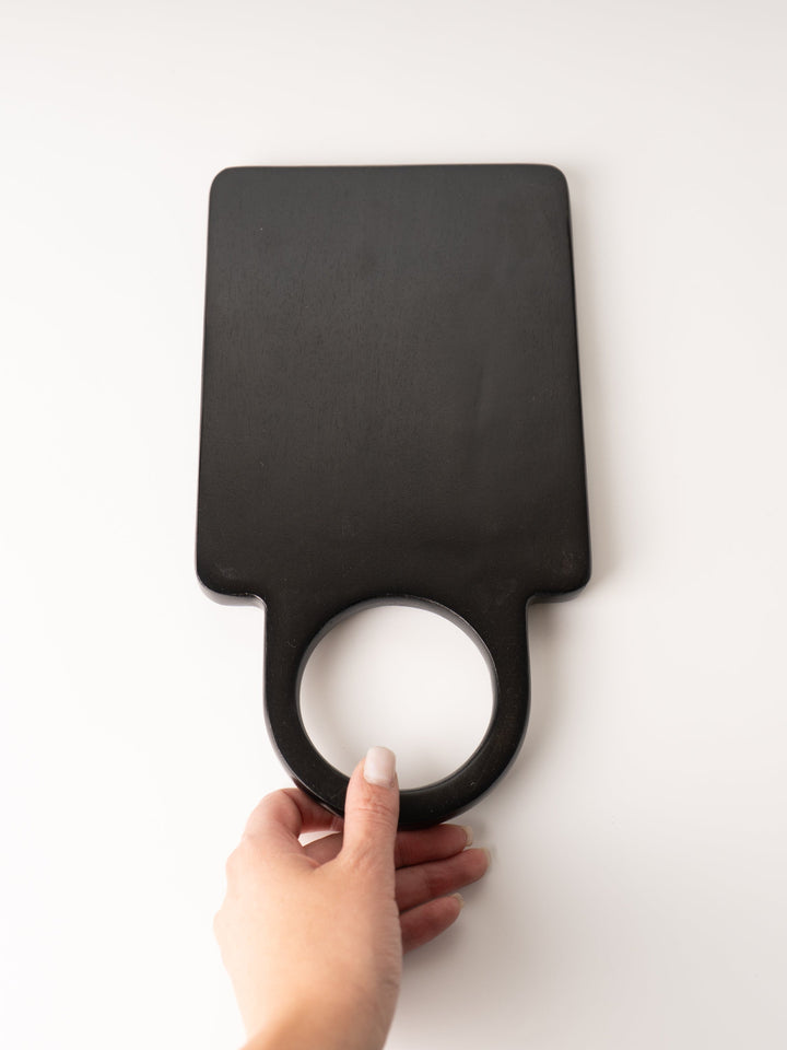 Black Mango Wood Cutting Board