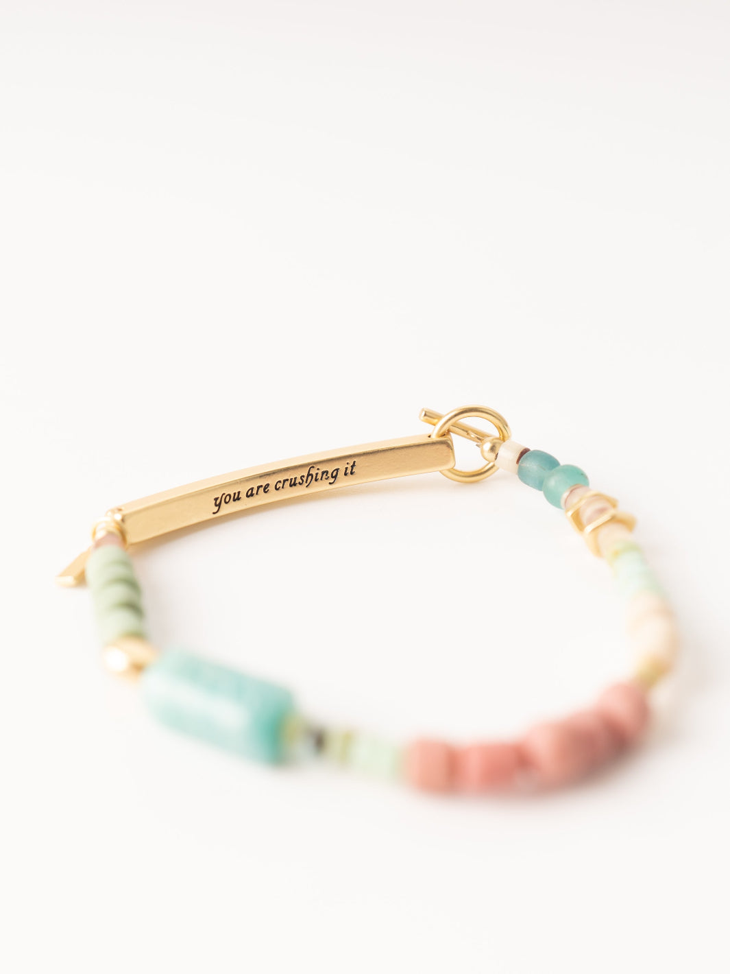You Are Crushing It Affirmation Bracelet