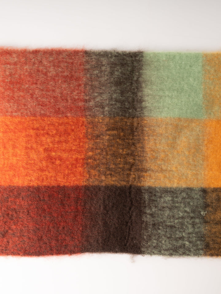Autumn Plaid Blanket Scarf