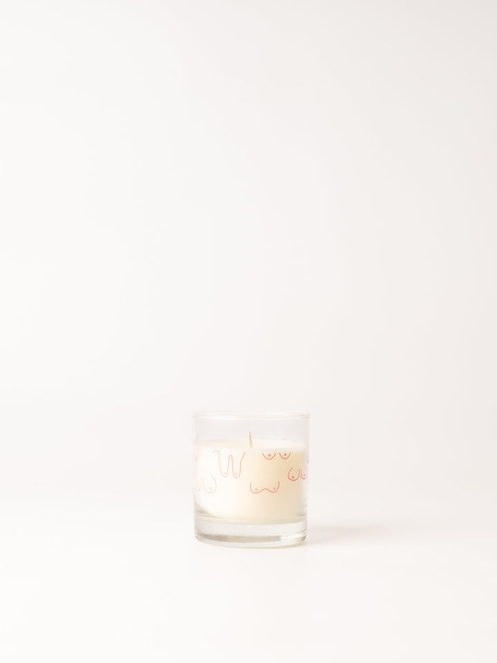 Breast Cancer Awareness Limited-Edition Boob Candle