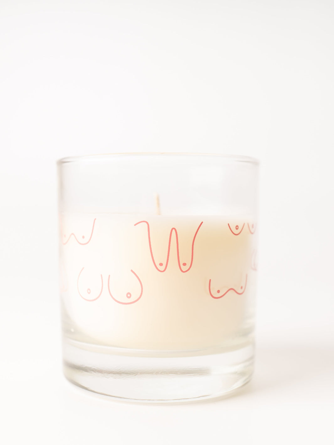 Breast Cancer Awareness Limited-Edition Boob Candle