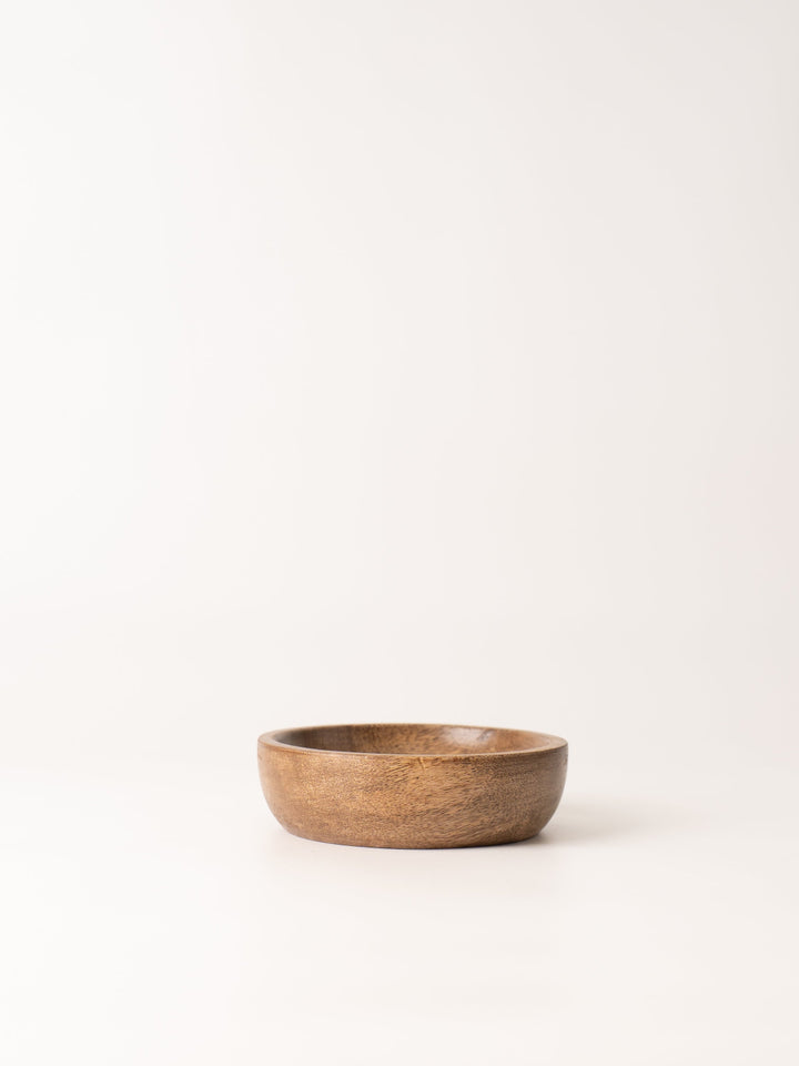 Mango Wood Pinecone Bowl