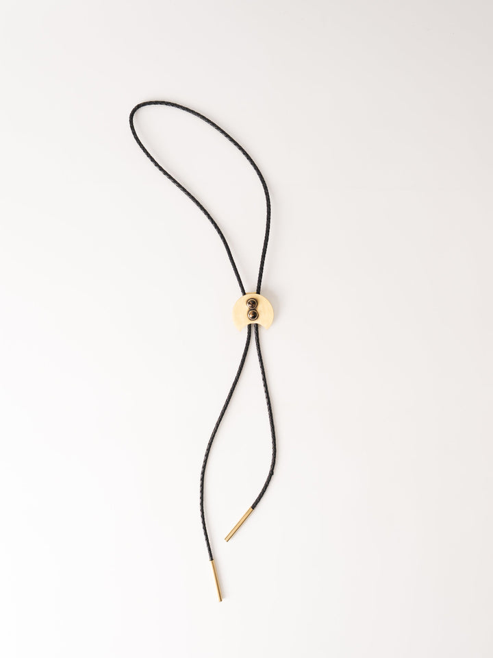 Canyon Obsidian Bolo Tie