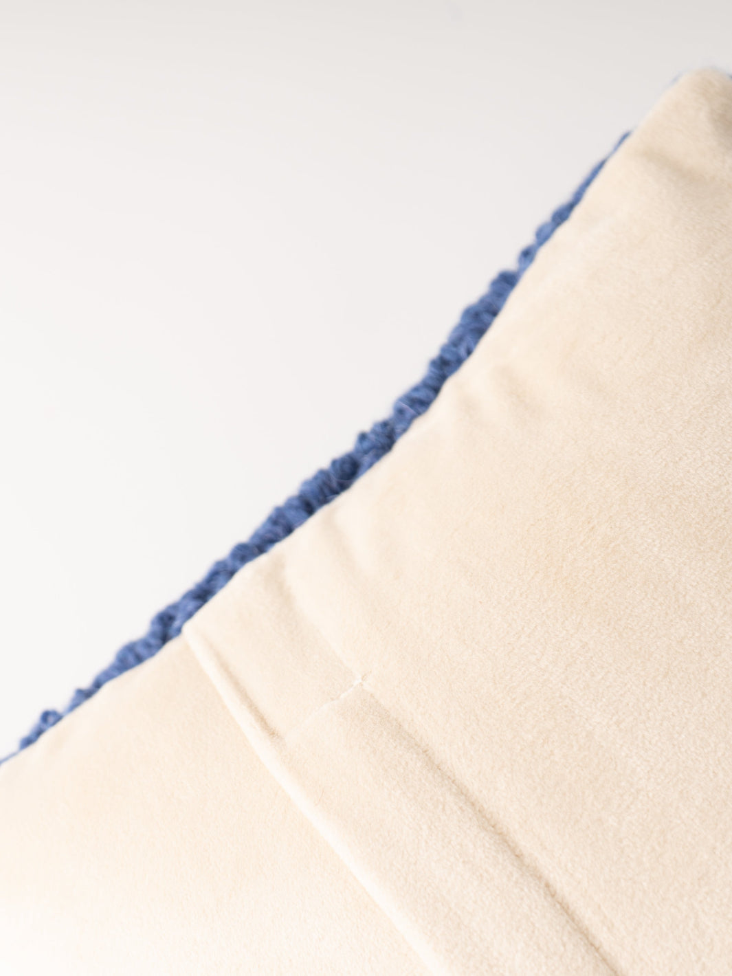 Cobalt Howdy Lumbar Pillow