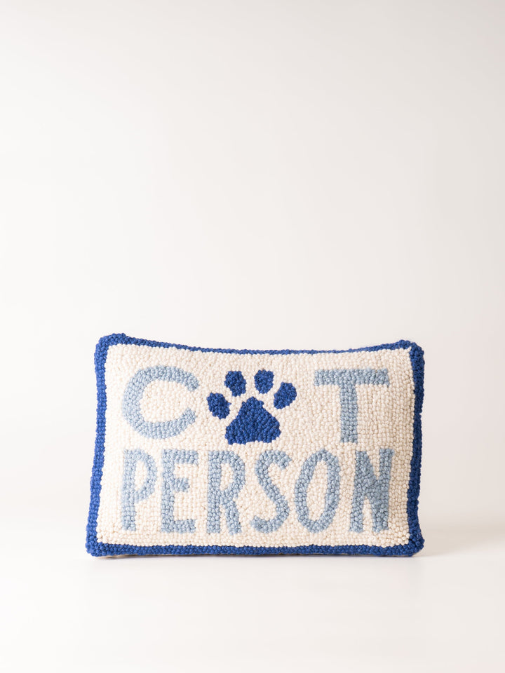 Cat Person Hook Pillow