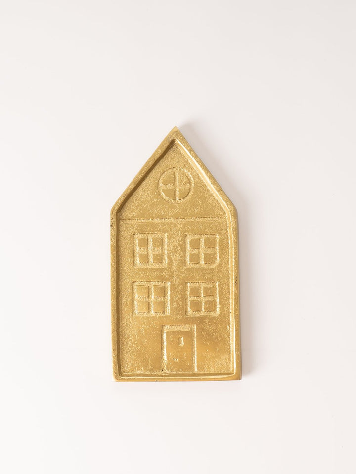 Small Gold House Tray