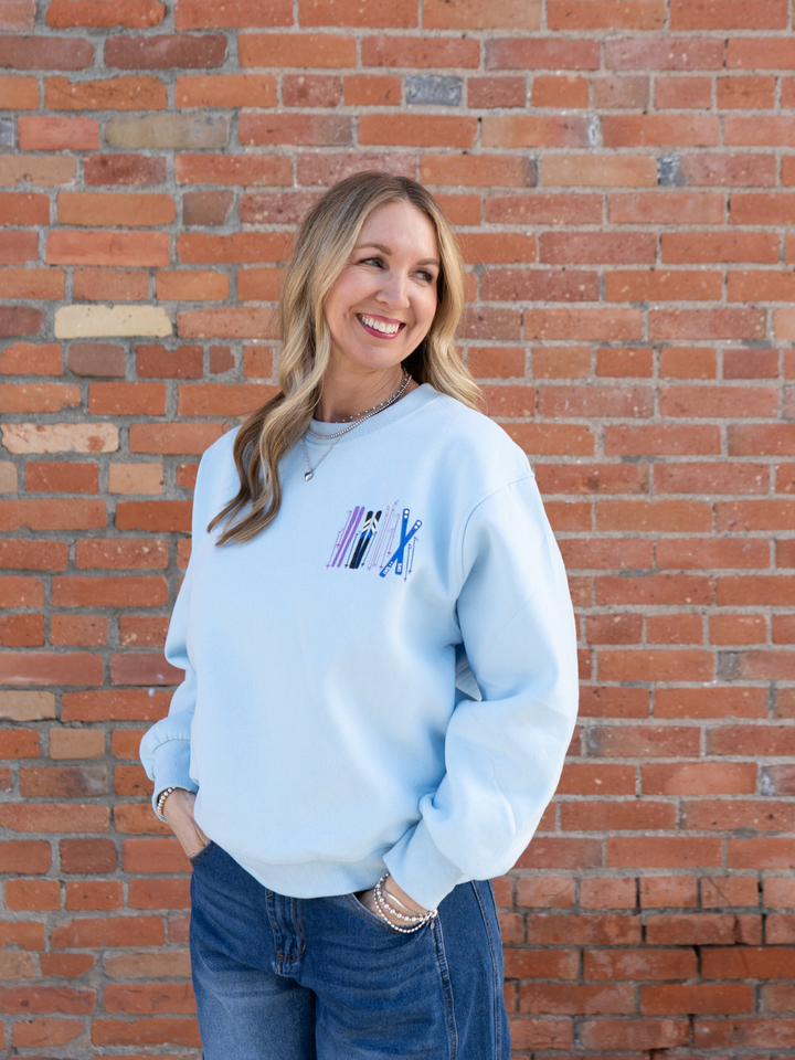 Light Blue Après Ski Club Sweatshirt