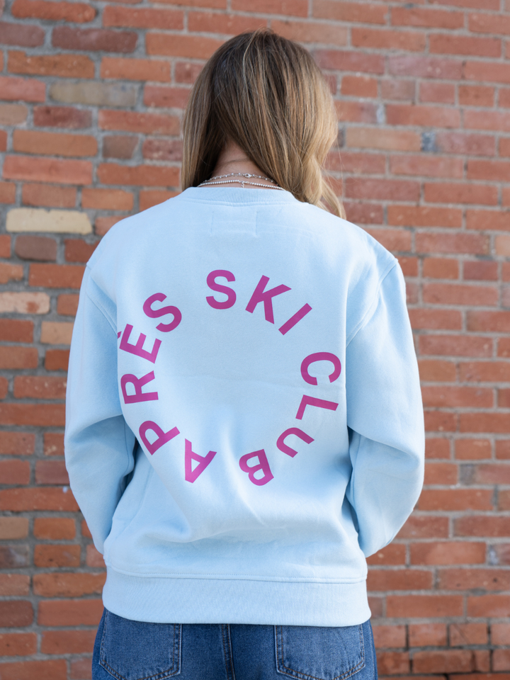 Light Blue Après Ski Club Sweatshirt
