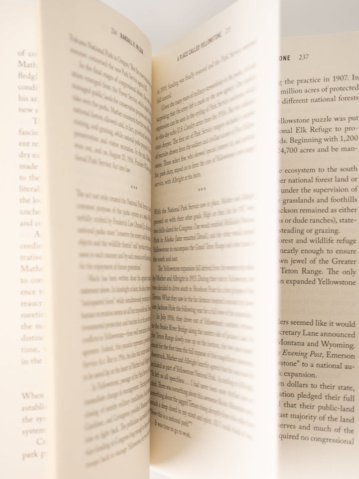 A Place Called Yellowstone Hardcover - Heyday