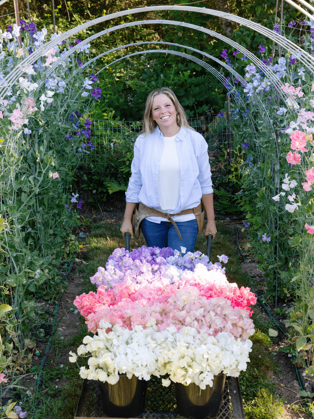 A Sweet Pea Morning with Marryn Mathis Workshop - Heyday