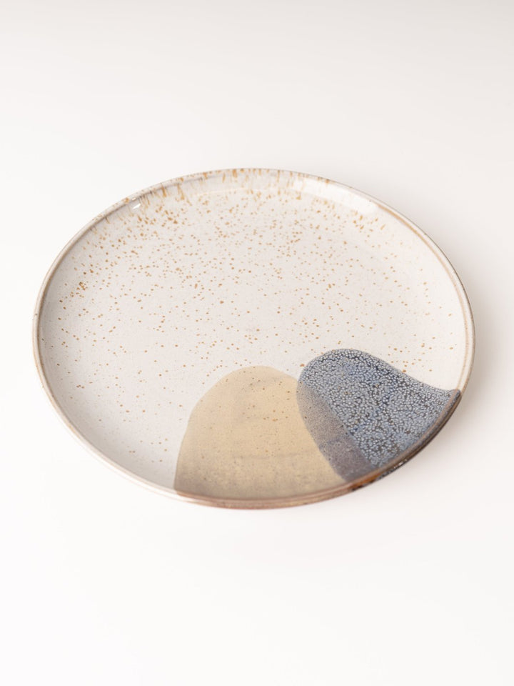 Abstract Stoneware Plate - Heyday