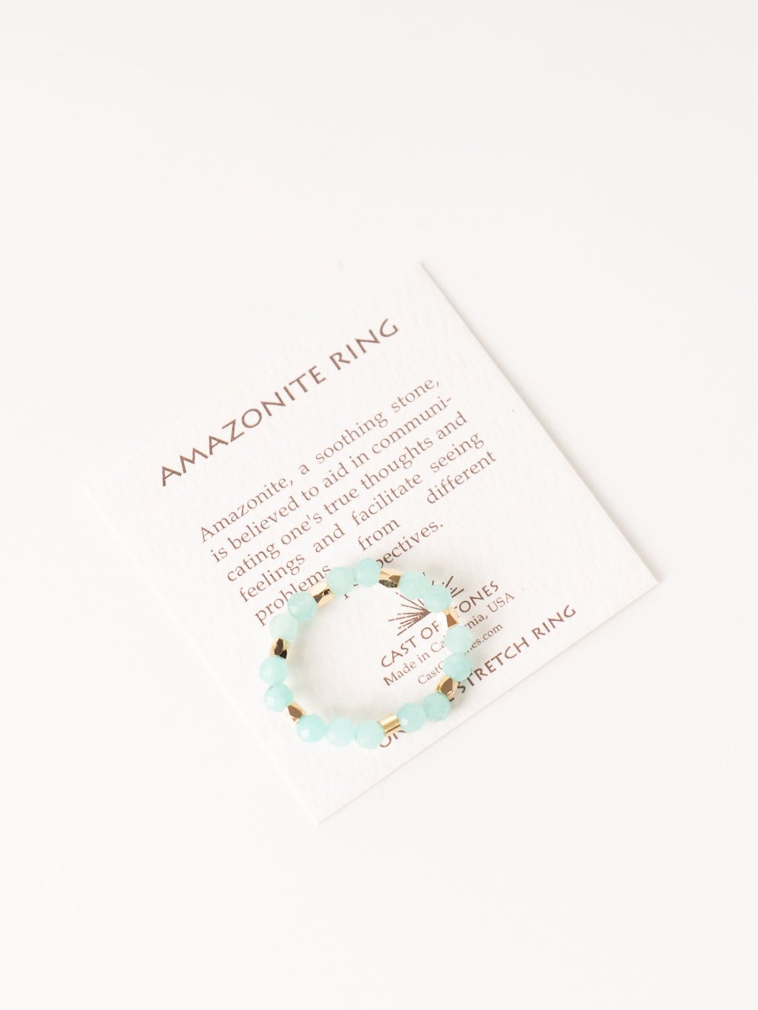 Amazonite Stretch Ring - Heyday