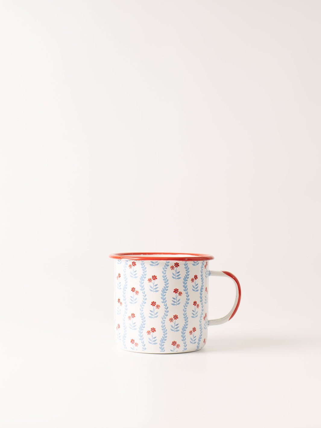 Americana Blue Vine Enamel Mug - Heyday