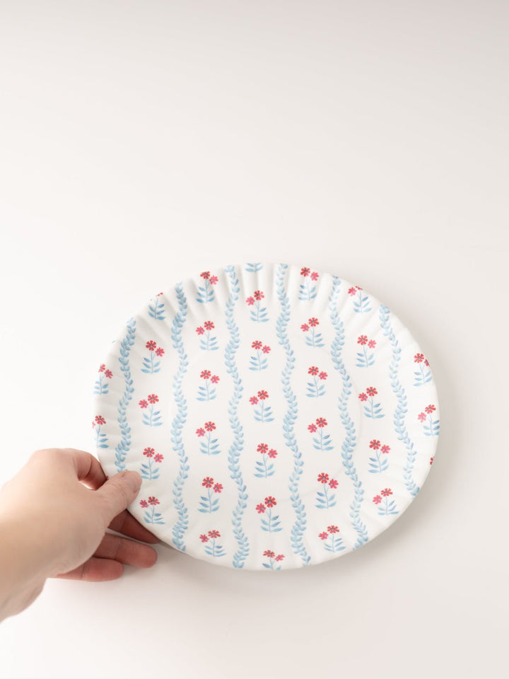 Americana Blue Vine Plate - Heyday