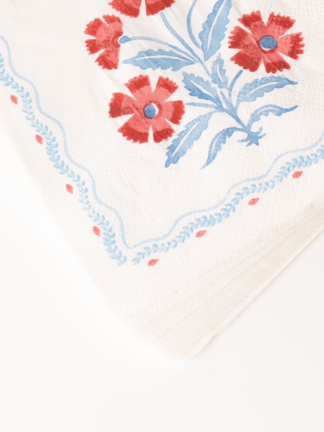 Americana Red Bouquet Paper Napkin - Heyday