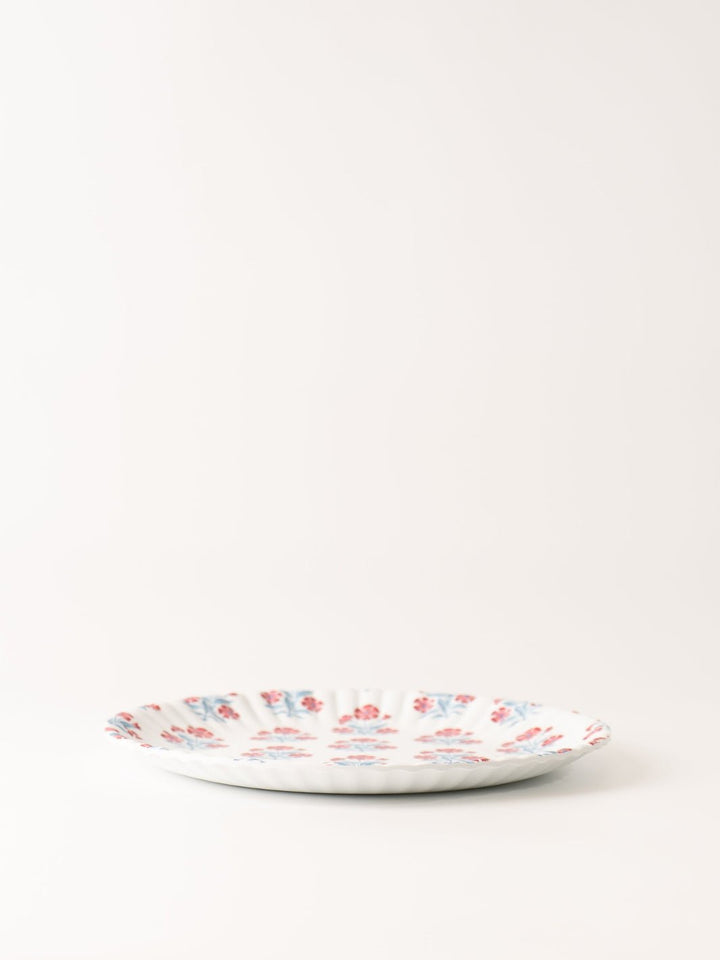 Americana Red Bouquet Plate - Heyday