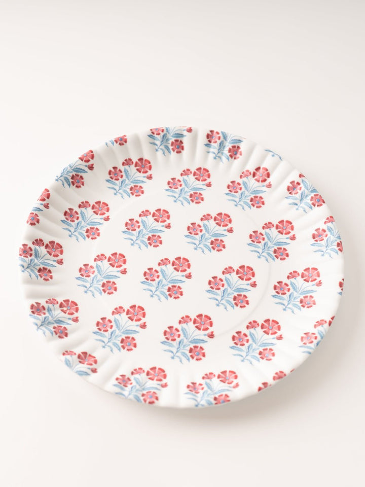 Americana Red Bouquet Plate - Heyday