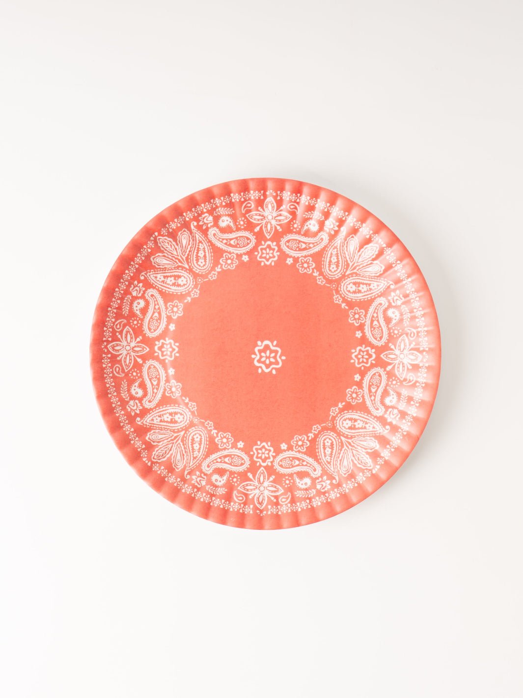 Americana Red Paisley Plate - Heyday