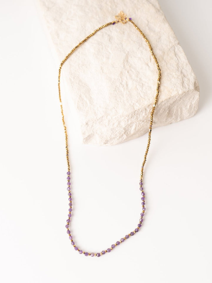 Amethyst Necklace and Bracelet - Heyday