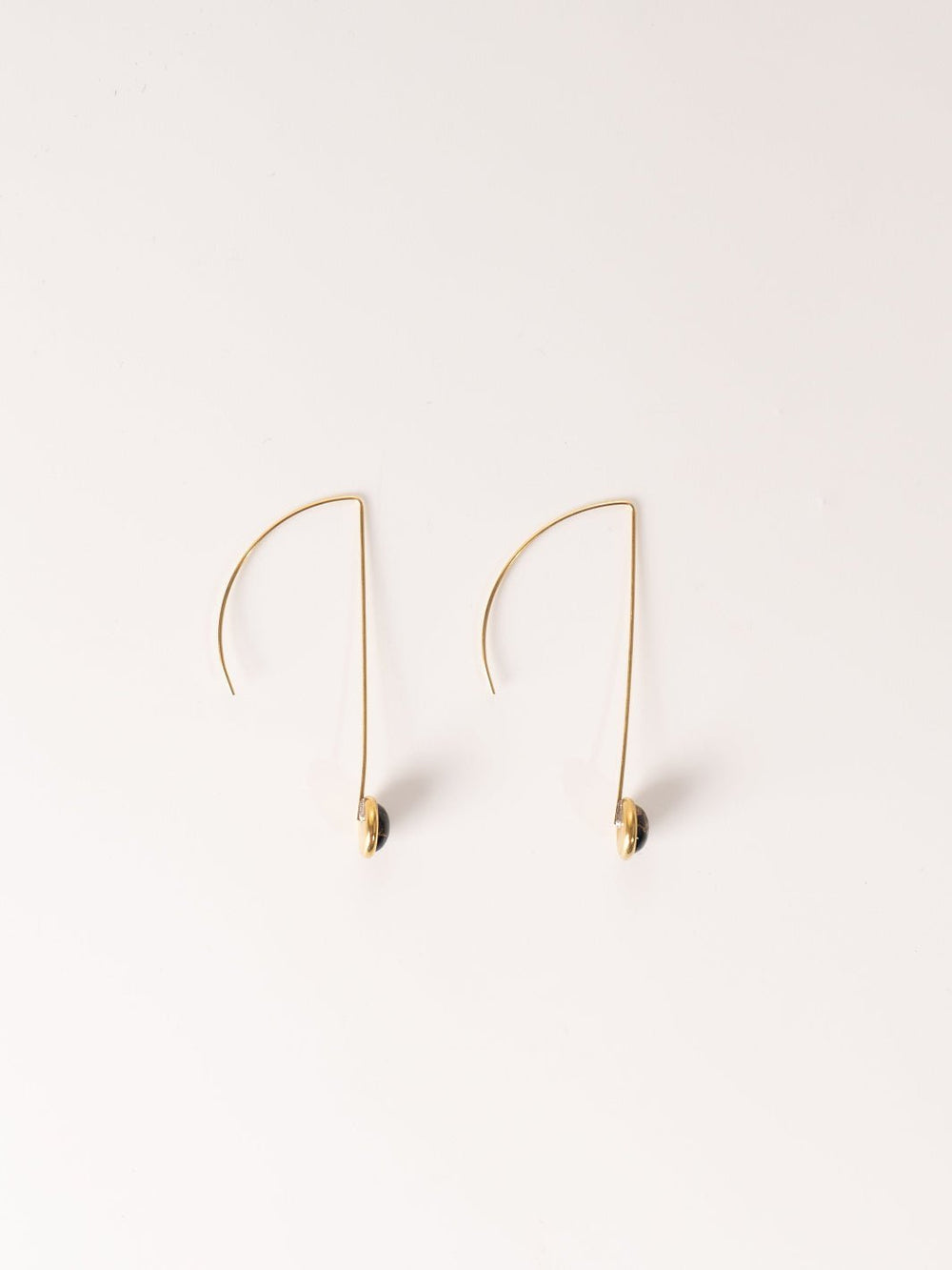 Anther Gold Obsidian Earrings - Heyday