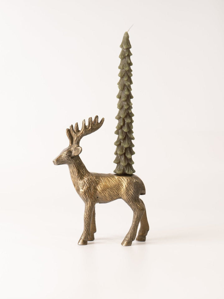 Antique Reindeer Taper Holder - Heyday