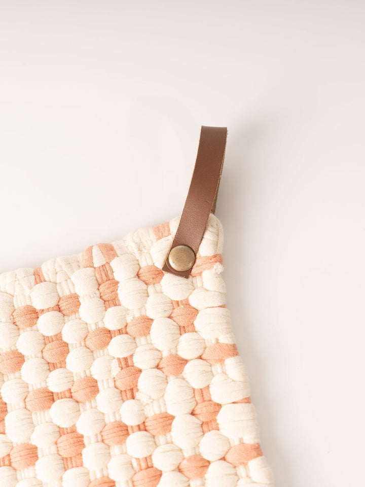 Apricot Woven Pot Holder - Heyday