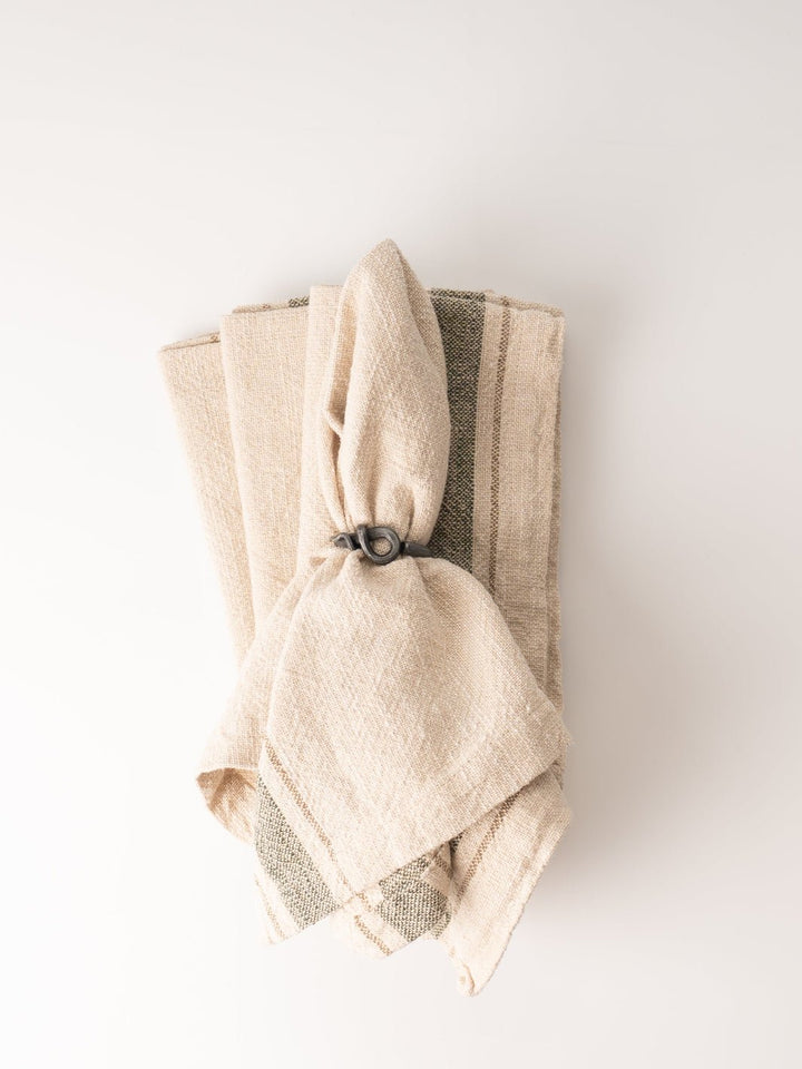 Aspen Stripe Napkin Set - Heyday