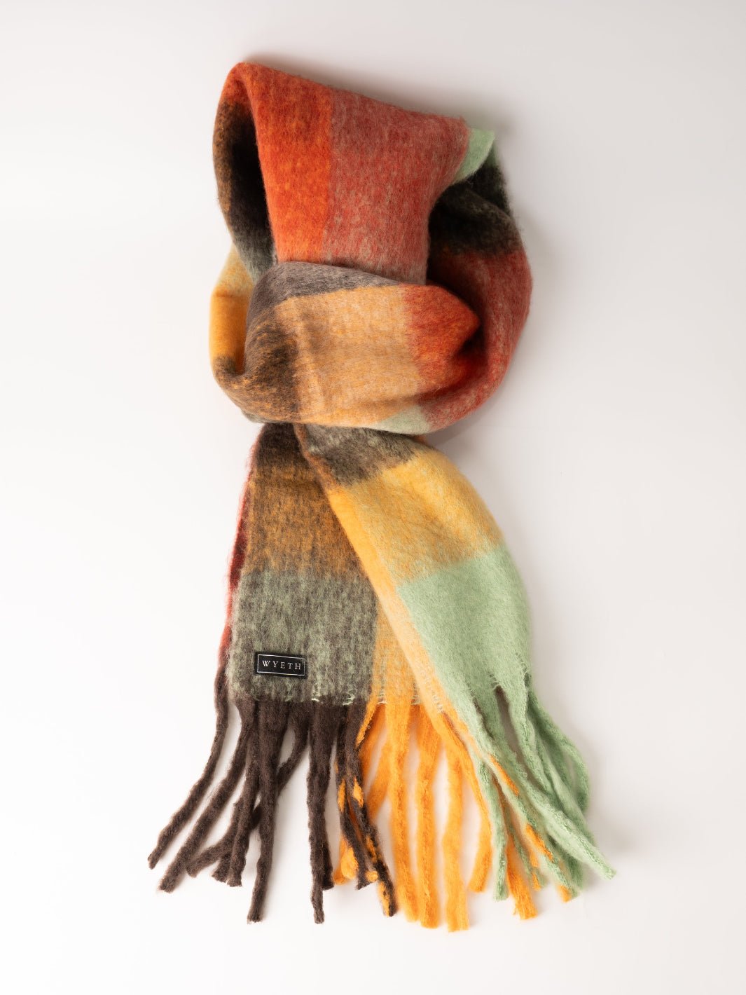 Autumn Plaid Blanket Scarf - Heyday